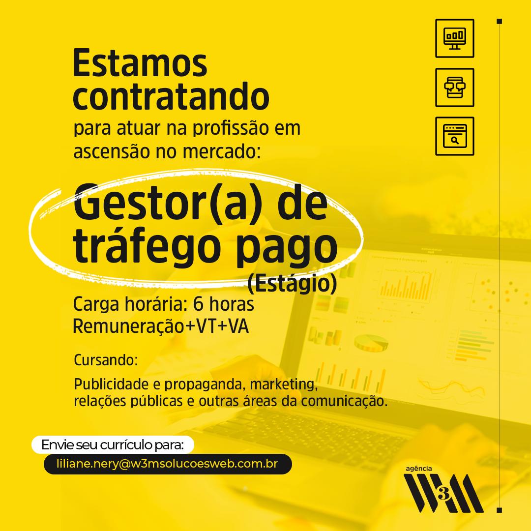 Vaga de gestor de marketing digital - Estágios / Vagas - Faculdades  Integradas de Bauru