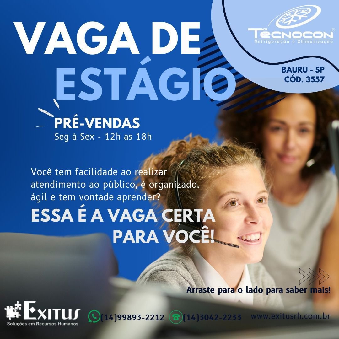 Vaga de estágio Publicidade e Propaganda e...