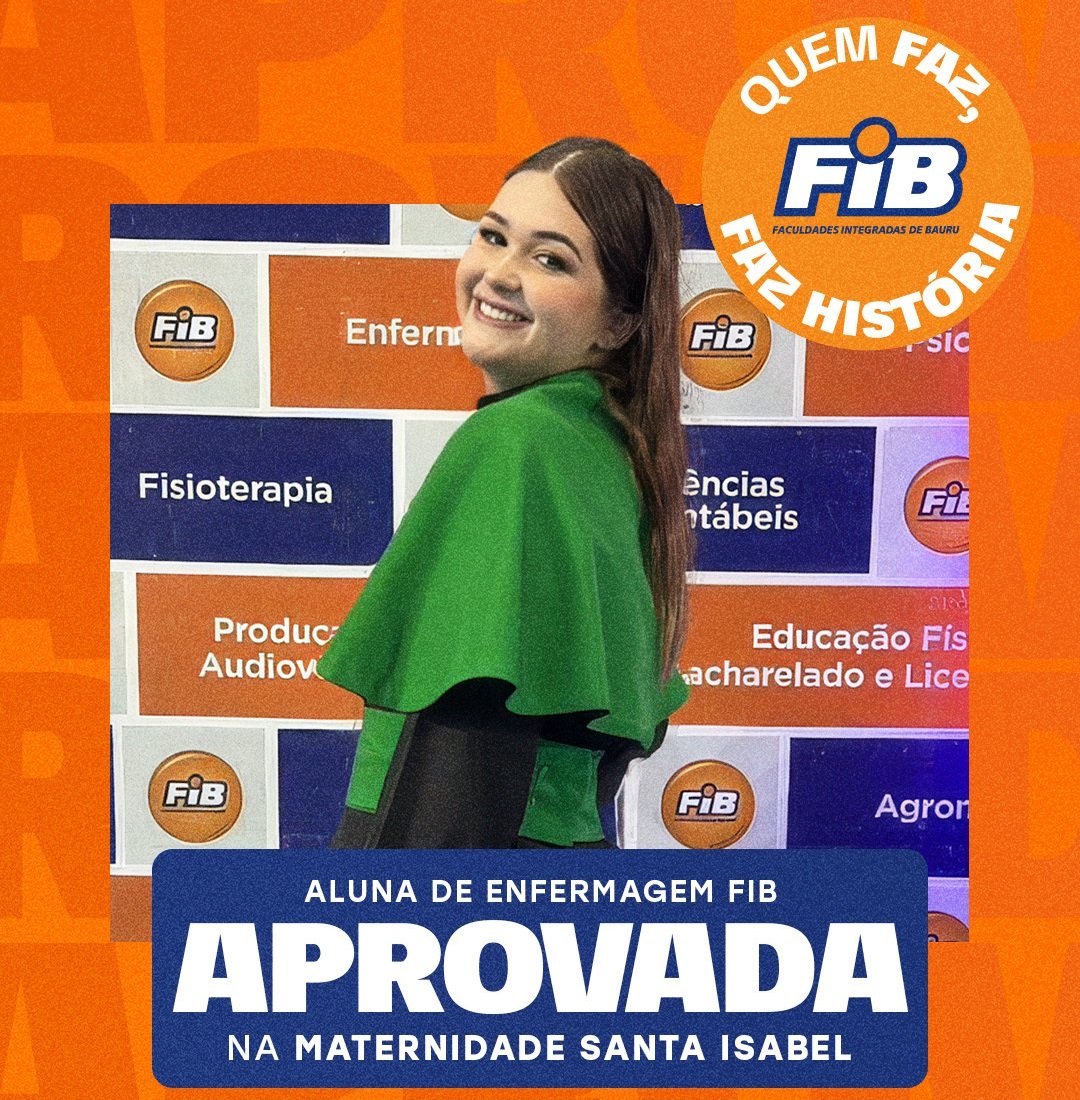 Egressa de Enfermagem da FIB é aprovada em concurso da...