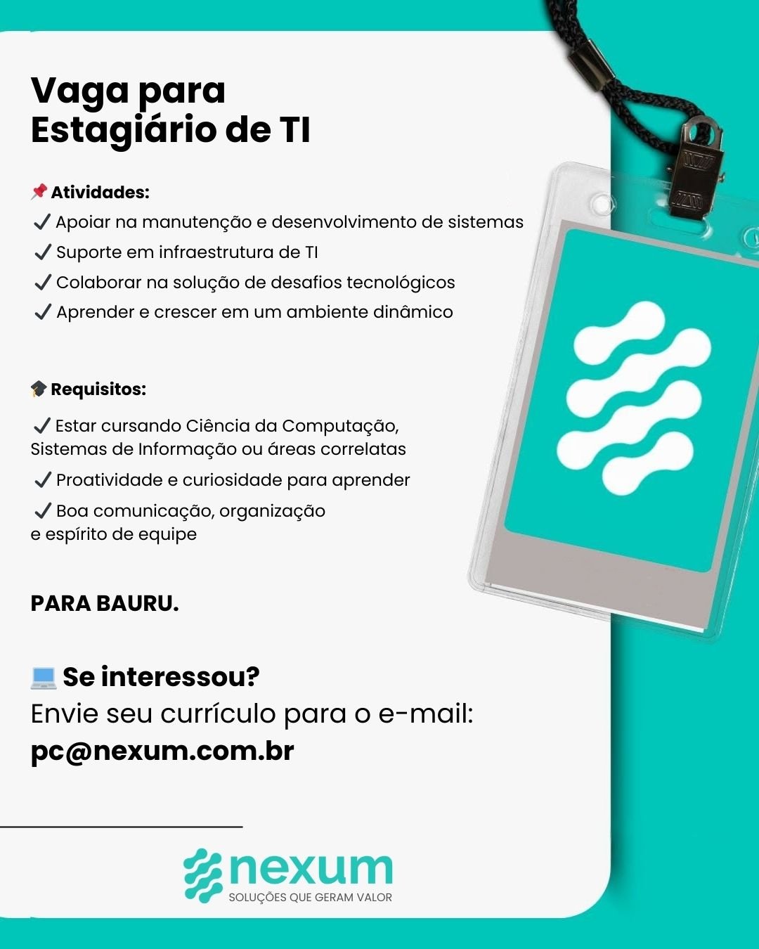 Estágio Para Ciência Da Computação